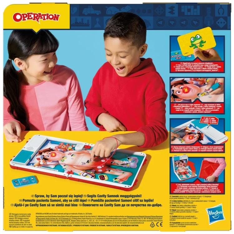 Gra Operacja Hasbro Mr Puggy.webp