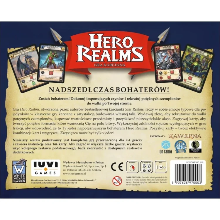 Hero Realms- Gra karciana IUVI Games MrPuggy.webp