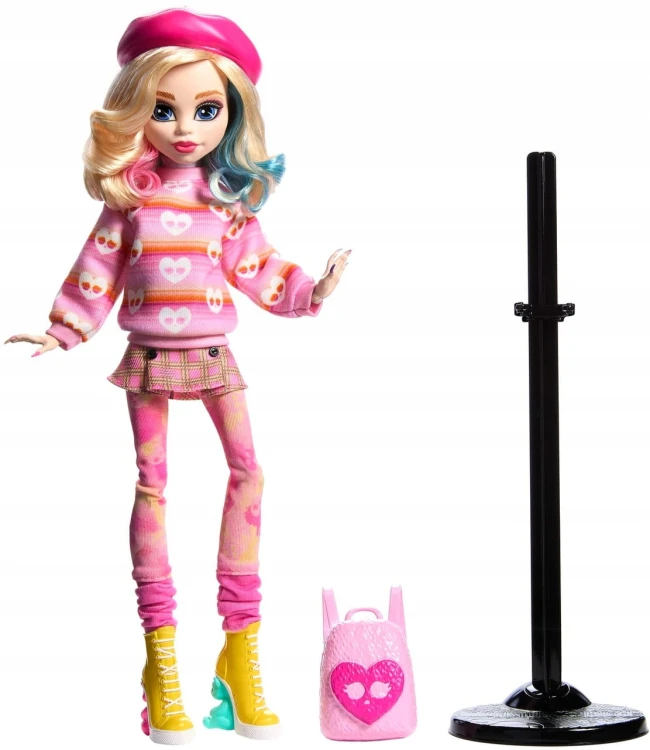 Monster High Wednesday Enid Sinclair Lalka MrPuggy Kraków.jpg