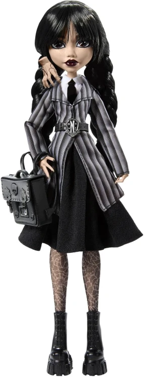 Monster High Lalka Wednesday Addams Mr Puggy Kraków.webp
