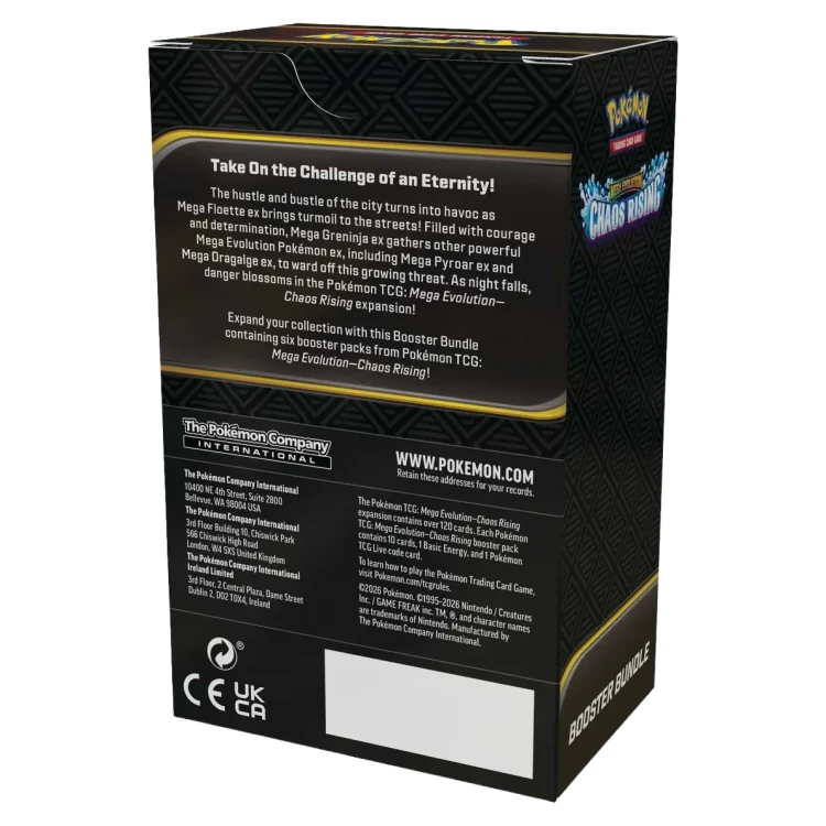 Pokémon TCG- Mega Evolution – Chaos Rising – Booster Bundle MrPuggy.webp