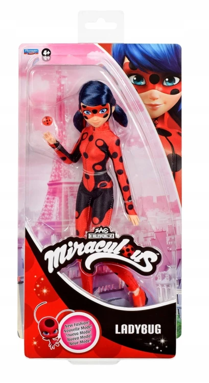 Lalka LADYBUG BIEDRONKA Marinette 26cm mr pugggy.webp