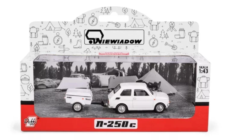 Zestaw Fiat 126p przyczepa BIAŁY mr puggy.jpg
