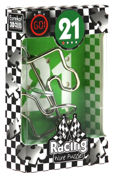 Łamigłówka druciana RACING nr 21 mr puggy2.jpg