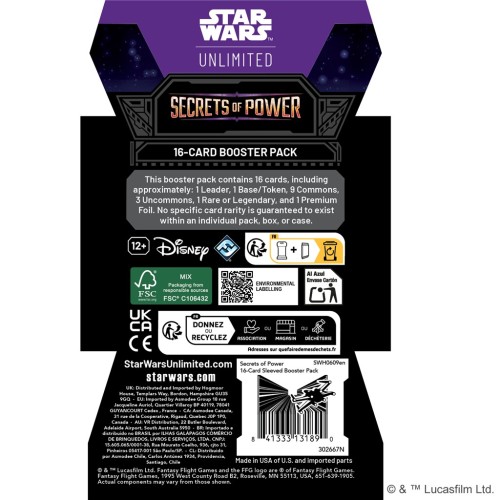 Star Wars- Unlimited Card Game - Secrets of Power - Sleeve Booster MrPuggy.jpg