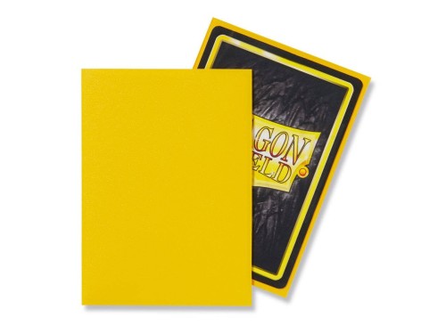 Dragon Shield Standard Sleeves - Natte Yellow (100 koszulek) mrPuggy.jpg