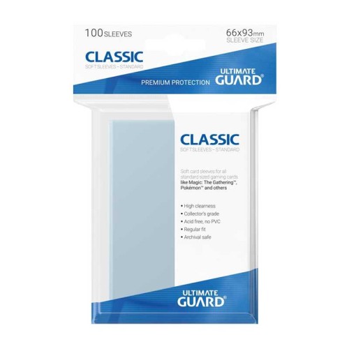 Ultimate Guard Classic Soft Sleeves Standard size 66x93mm .jpeg