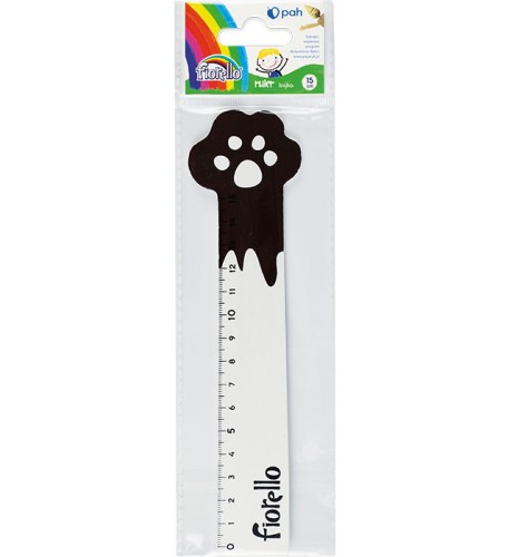 LINIJKA FIORELLO 15CM ŁAPA MrPuggy.jpg