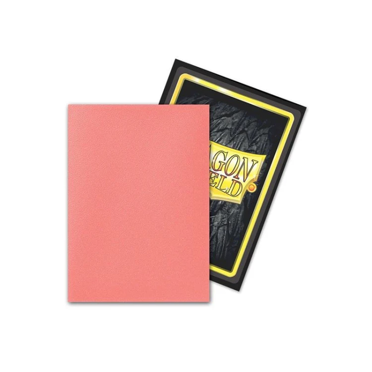 Dragon Shield Dual Matte Sleeves - Peach Piip (100 Sleeves) MrPuggy.jpeg