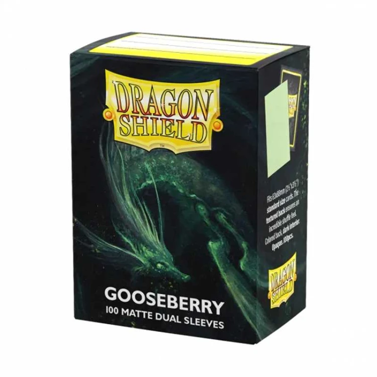 Dragon Shield Dual Matte Sleeves - Gooseberry (100 Sleeves).jpeg