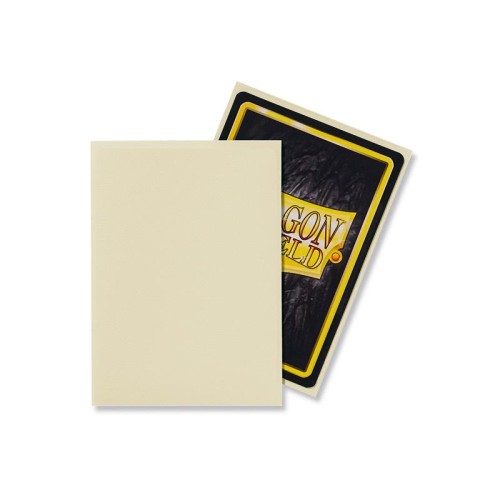 Dragon Shield Standard Sleeves - Matte Ivory (100 Sleeves) MrPuggy.jpeg