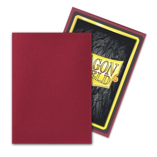 Dragon Shield Standard Sleeves - Blood Red 'Simurag' (100 Sleeves) MrPuggy.jpeg