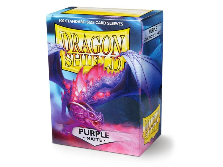 Dragon Shield- Standard Sleeves - Purple Matte (100 koszulek).jpg
