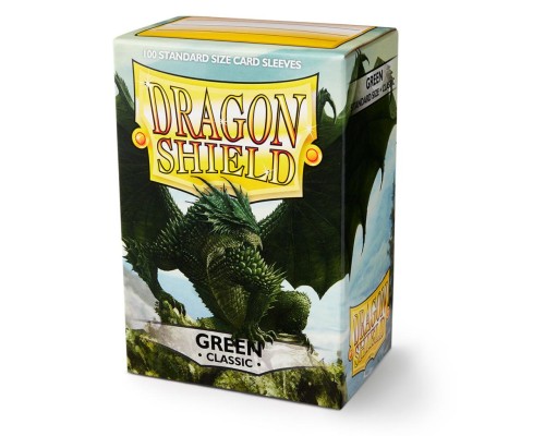 Dragon Shield- Standard Sleeves - Green Classic (100 koszulek).jpg