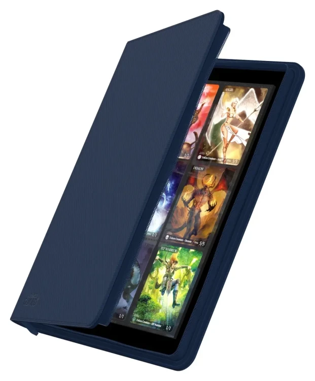 Ultimate Guard Zipfolio 360 18-Pocket Xenoskin - Blue Kraków.webp