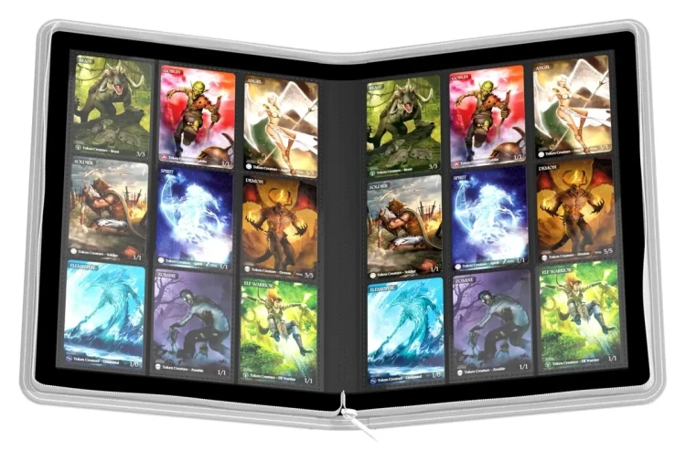 Ultimate Guard Zipfolio 360 18-Pocket Xenoskin - White Mr Puggy.webp