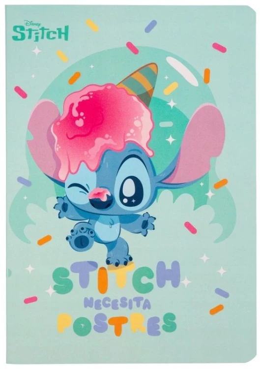 zeszyt stitch a5 60 linia mr puggy
