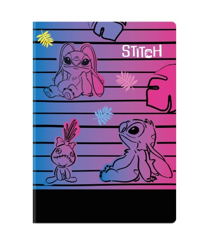 zeszyt stitch a4 60 kratka mr puggy