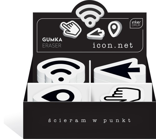 gumka do scierania icons mr puggy