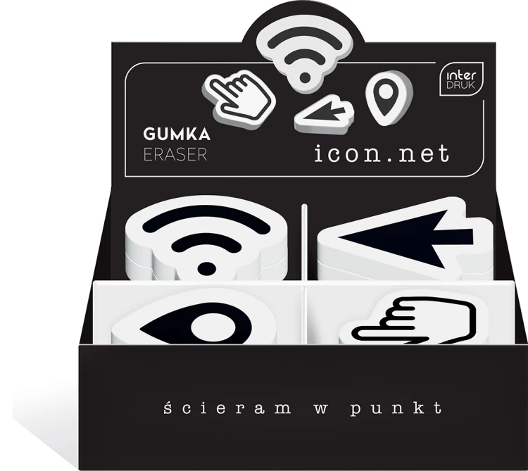 gumka do scierania icons mr puggy
