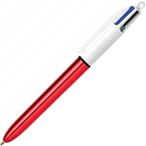 długopis bic shine 4 kolory mr puggy