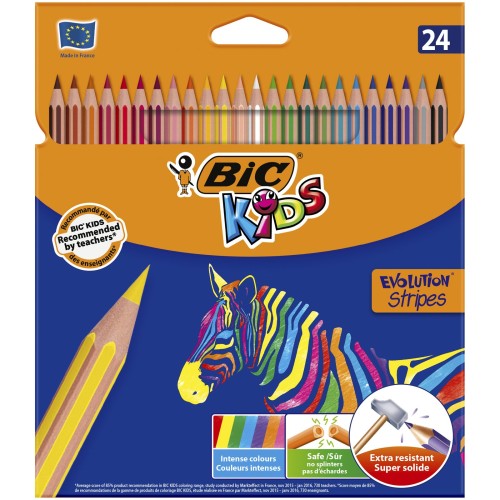 kredki bic evolutions 24 mr puggy