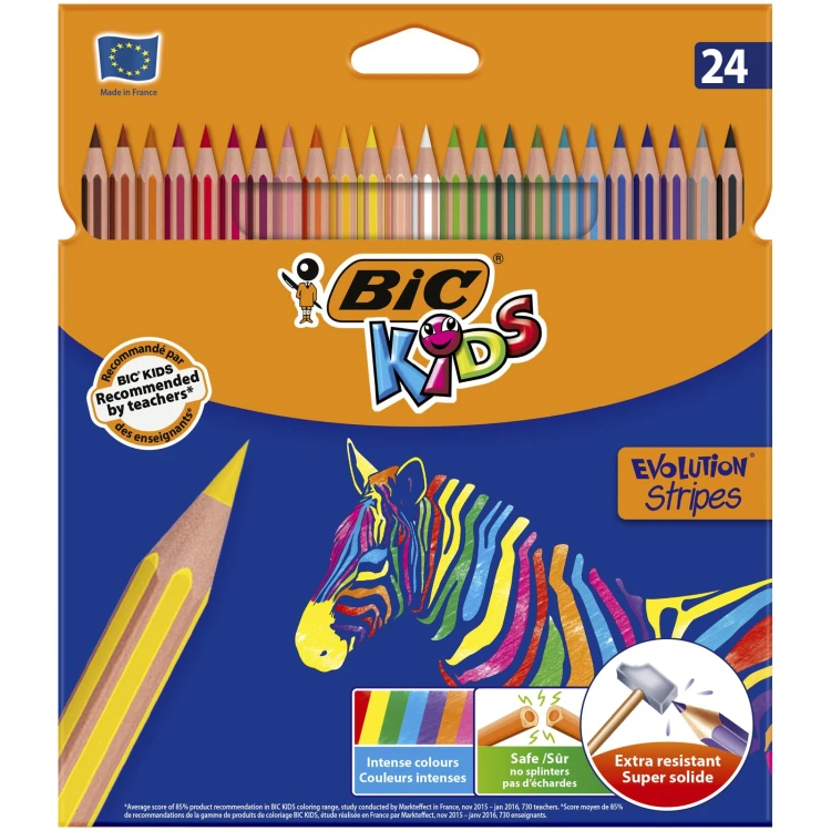 kredki bic evolutions 24 mr puggy