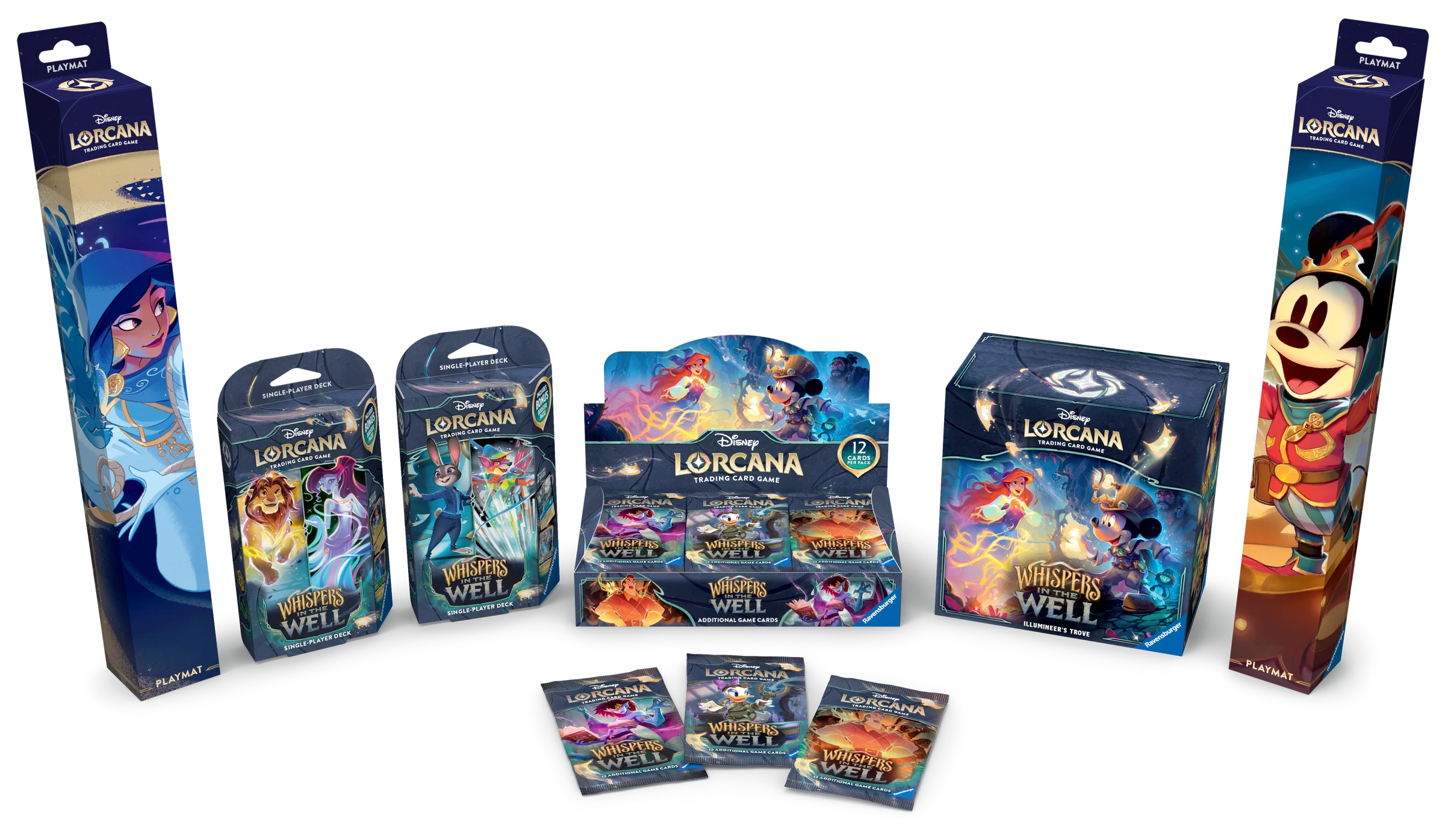 Disney Lorcana Whispers in the Well – nowe ilustracje i limitowane karty kolekcjonerskie