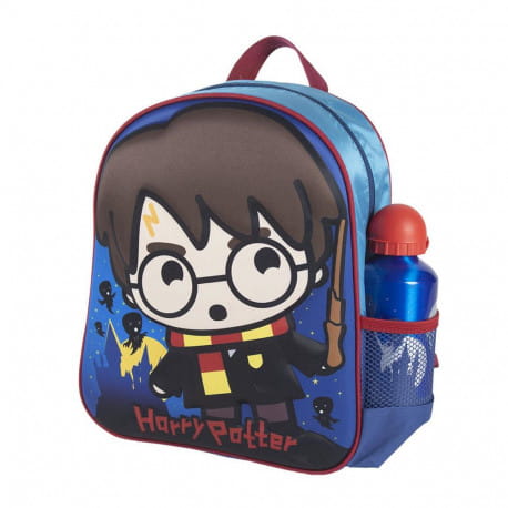 Plecak z bidonem Harry Potter Niebieski