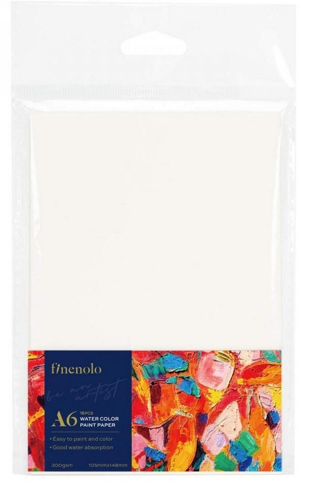 Papier akwarelowy A6/16JK 300g biały - Deli