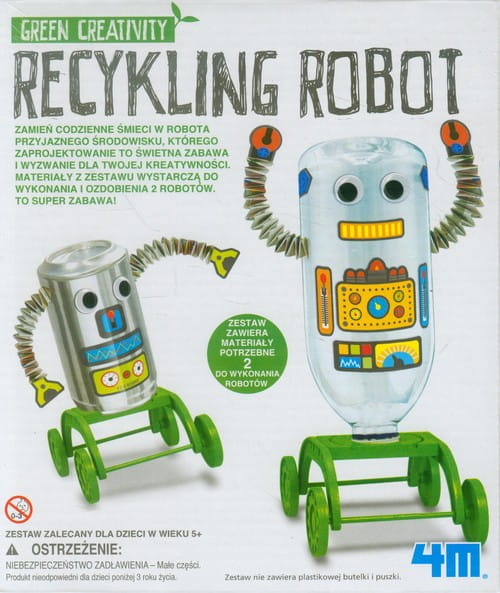 Green Creativity Recykling Robot - Russel