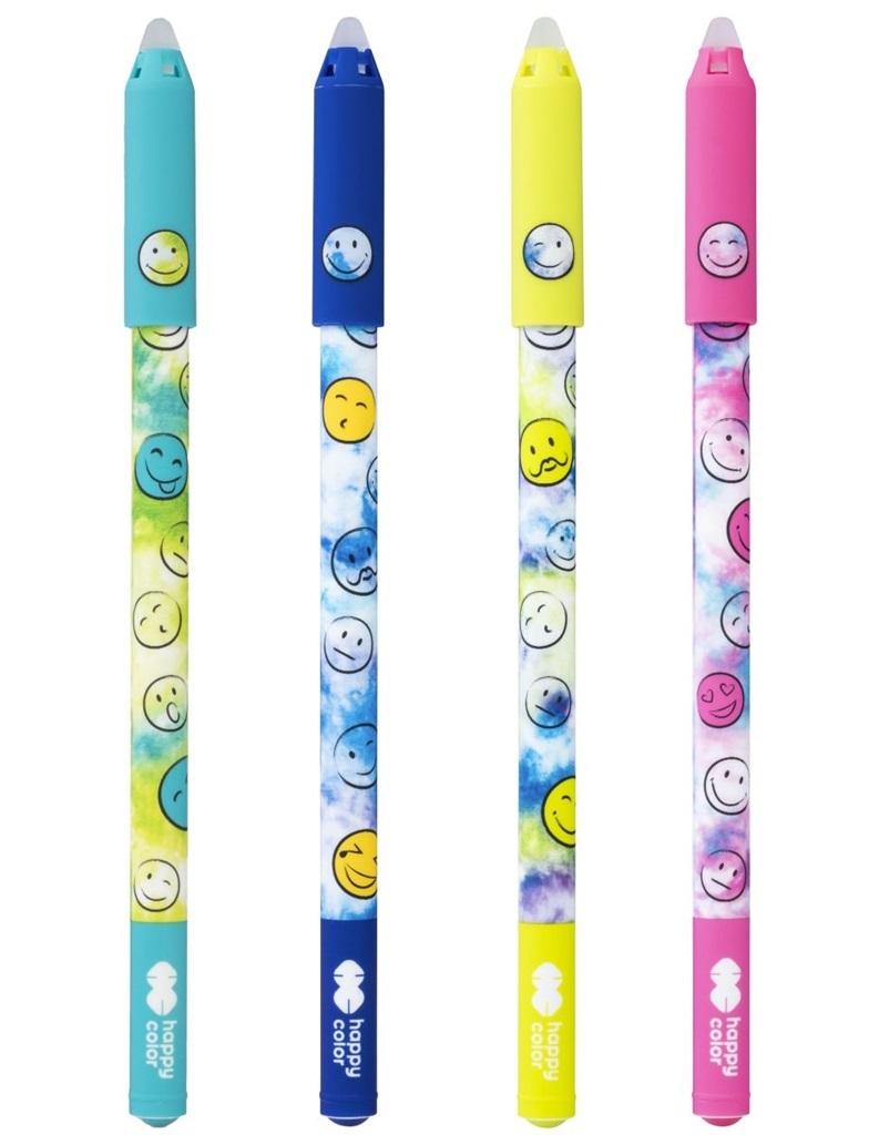 Długopis ścieralny 0.5 Smile nieb. - Happy Color