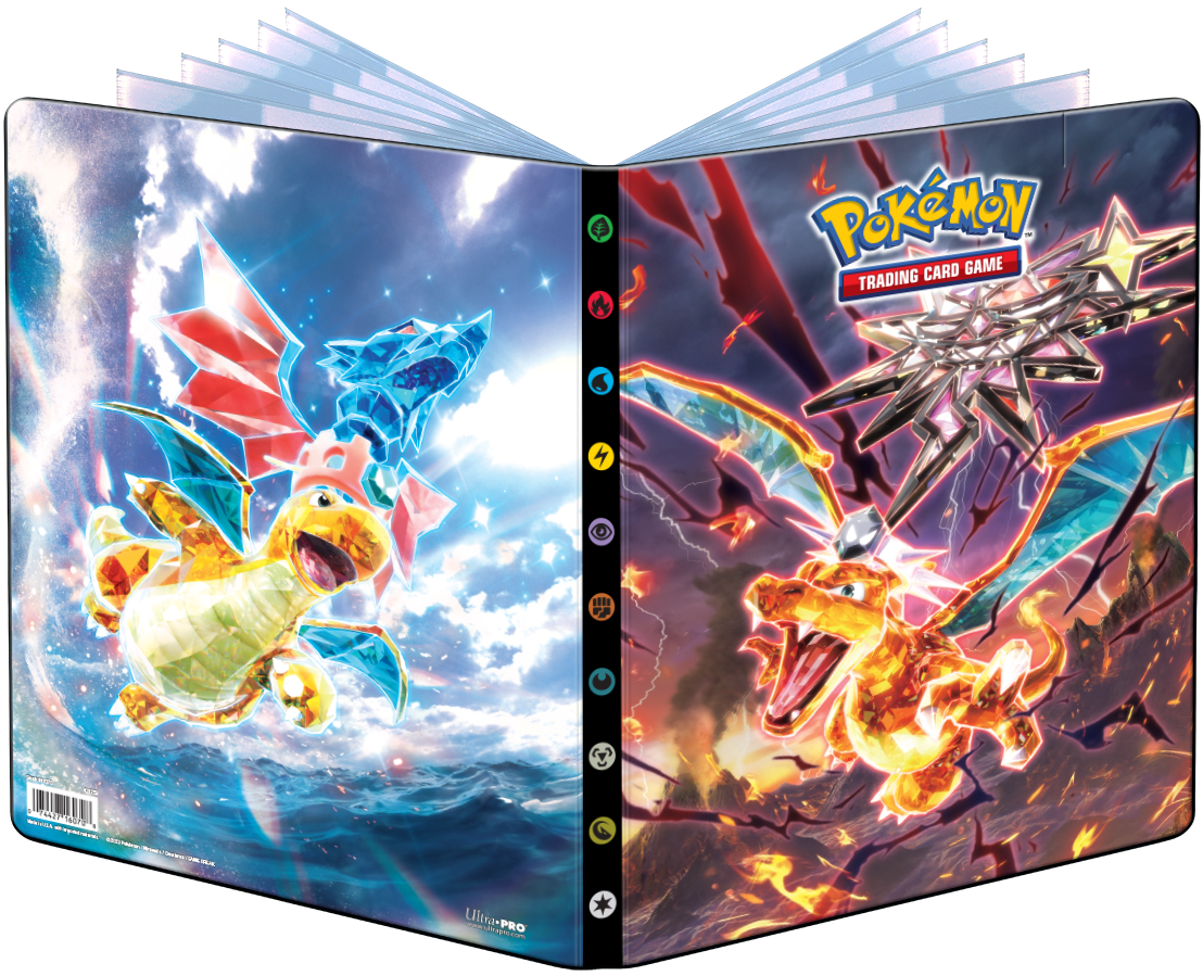 Ultra Pro: Pokémon, 9-Pocket Portfolio - Scarlet & Violet - Obsidian Flames