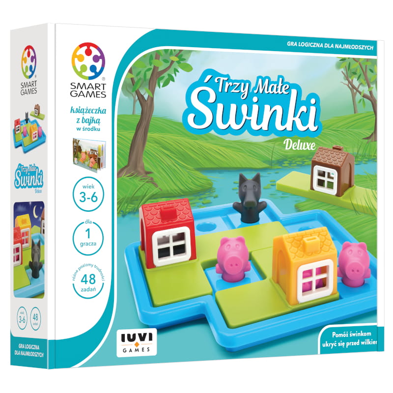 Smart Games Trzy Małe Świnki (PL) IUVI Games