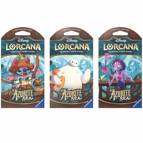 Disney Lorcana - Azurite Sea Sleeved Booster