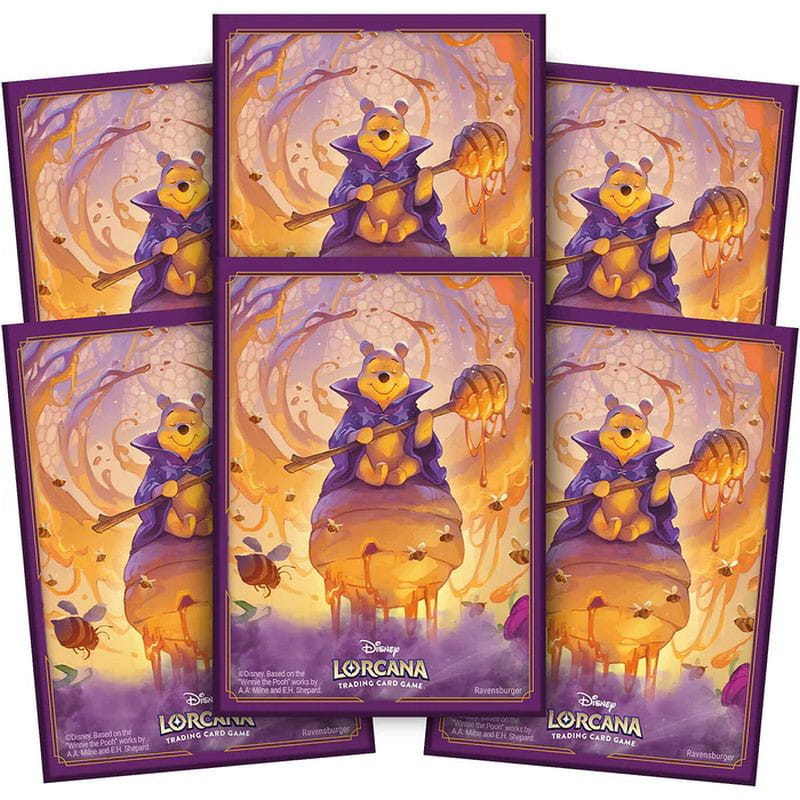 Koszulki na karty Disney Lorcana Azure Sea - sleeves Kubuś Puchatek