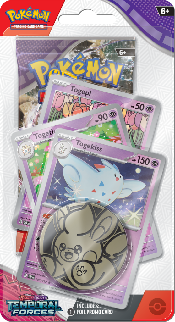 Pokémon TCG: Scarlet & Violet - Temporal Forces - Premium Checklane Blister - Togekiss