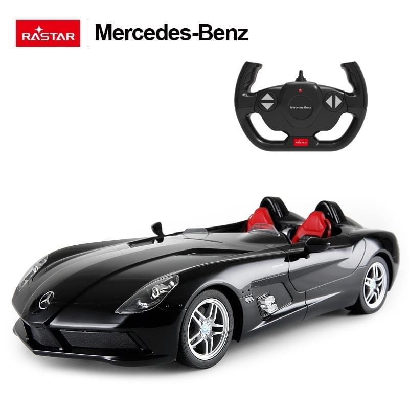 Samochód na sterowanie 1-12 Mercedes-Benz SLR czarny - Rastar Mr Puggy.jpg