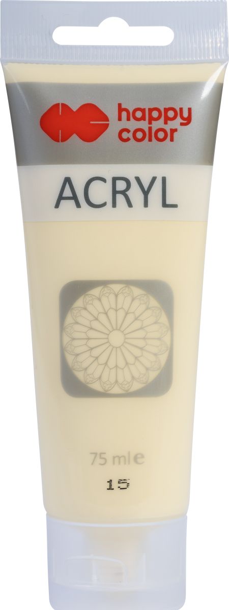 Farba akrylowa 75ml jasny żółty nr.15 - Happy Color MrPuggy.jpg