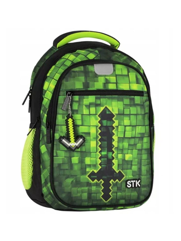 Plecak szkolny green Pixel - Starpak MrPuggy.jpg