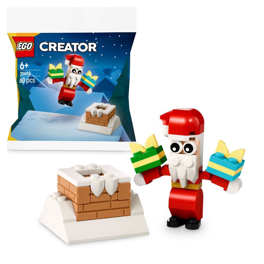 LEGO CREATOR 30692 Święty Mikołaj i komin  MrPuggy.jpg