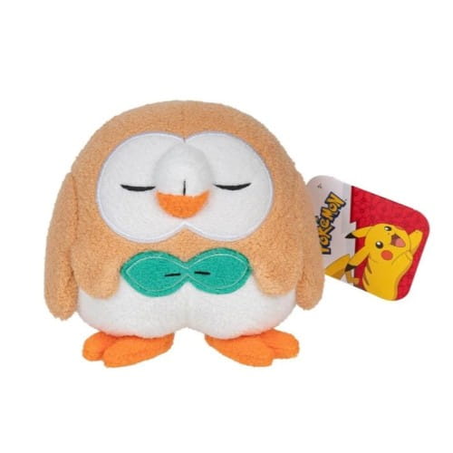Pokemon plusz śpiący Rowlet