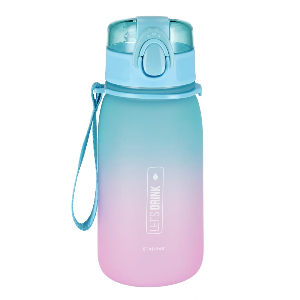 Bidon 400ml Ombre Różowo-niebieski - Starpak.jpg