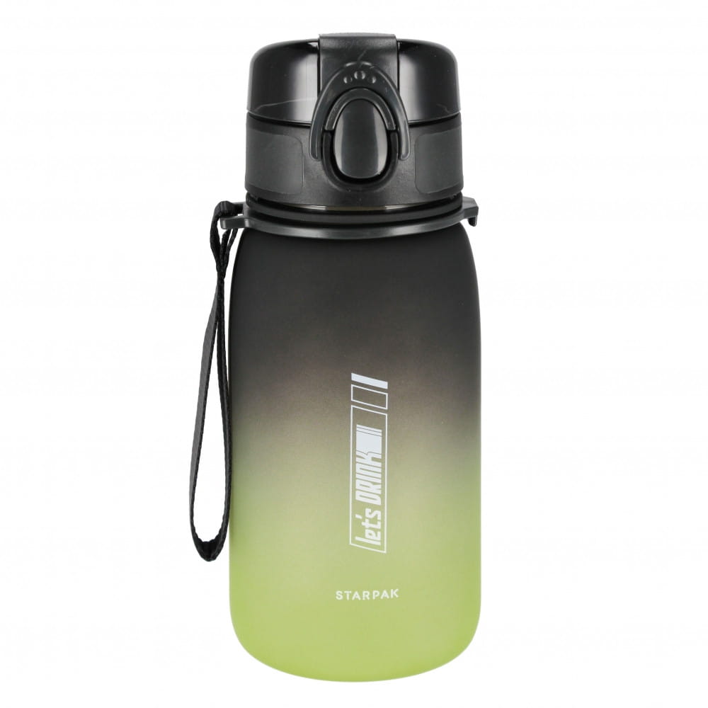 Bidon 400ml Ombre zielono-czarny - Starpak.jpg