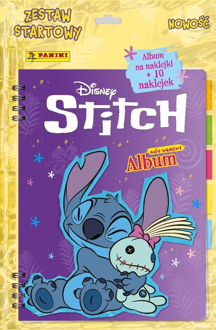 Album kolekcjonera z naklejkami Stitch - Panini .jpg