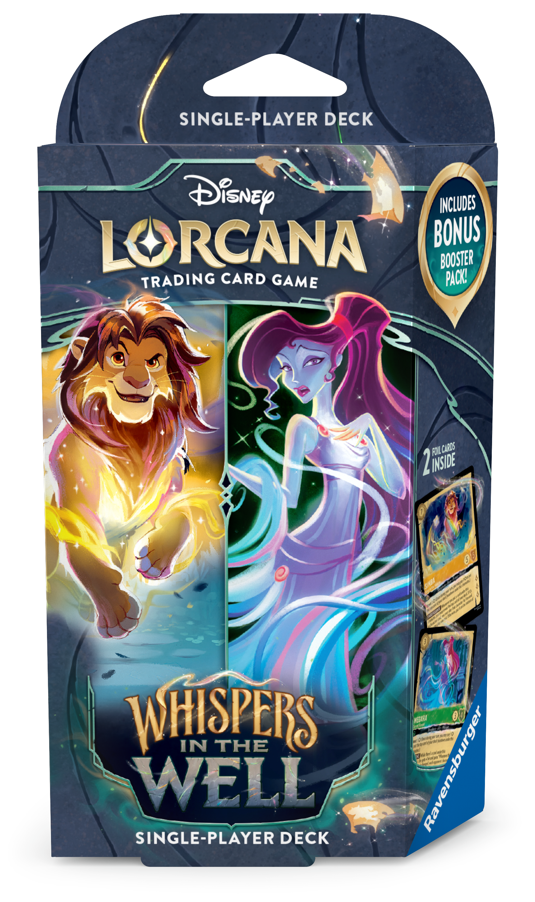 Disney Lorcana Whispers in the Well starter deck – gotowa talia dla graczy