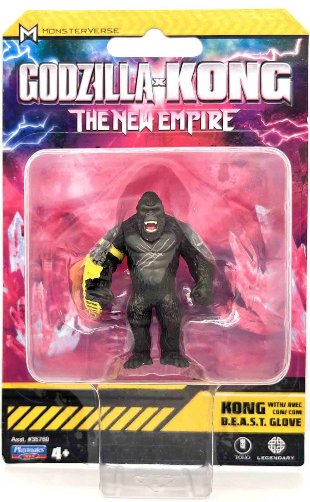 Figurka Godzilla x Kong The New Empire - Kong z rękawicą bojową.jpg