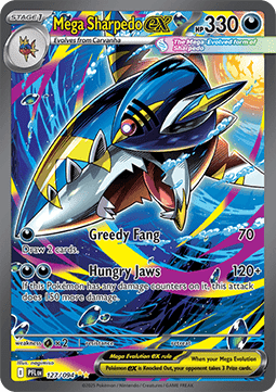 Mega Sharpedo ex (PFL 127).png