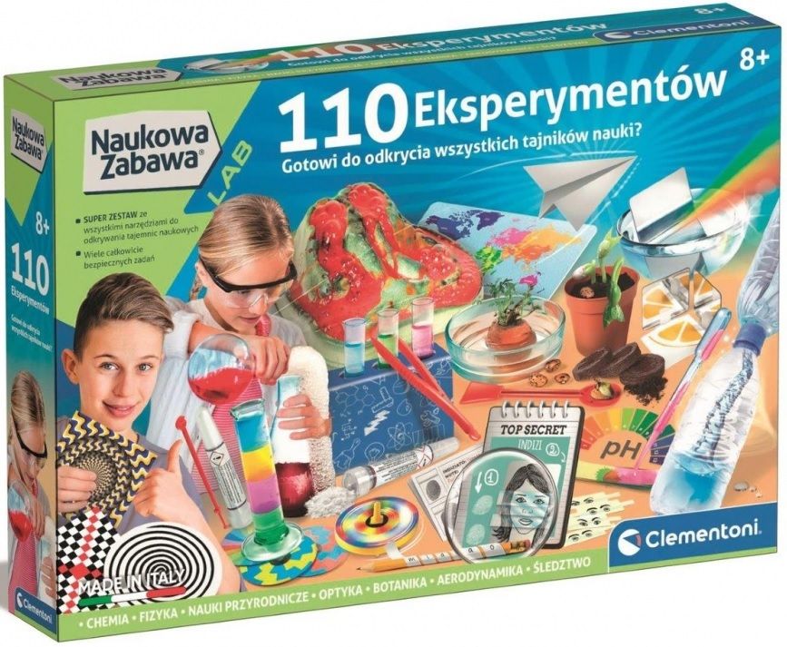 110 eksperymentów Clementoni mr puggy.jpg