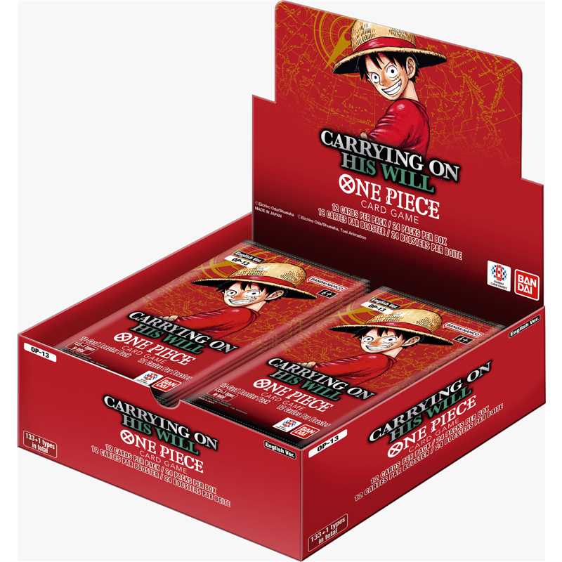 One Piece Card Game – OP-13 Carrying on His Will Booster Box (EN).jpeg